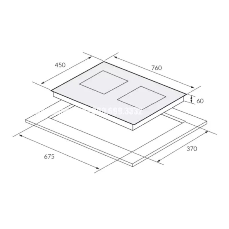 Bếp từ EUROSUN EU-T888GE SILVER