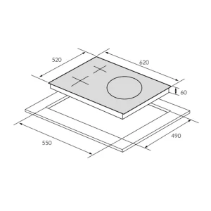 Bếp từ Eurosun EU-T906G