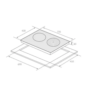 Bếp từ hồng ngoại EUROSUN EU-TE226Max