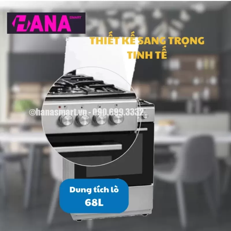 Bếp tủ liền lò KAFF KF-FRT6604GAC