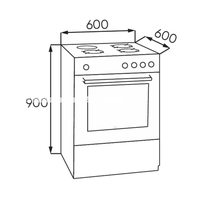 Bếp tủ liền lò KAFF KF-FRT6604IN