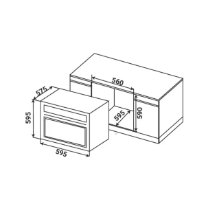 Lò nướng KAFF KF-BI75SLIM