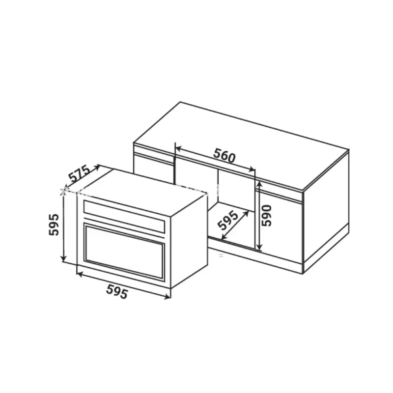 Lò nướng KAFF KF-BI75SLIM