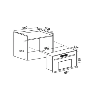 Lò nướng KAFF KF-ST56LXR