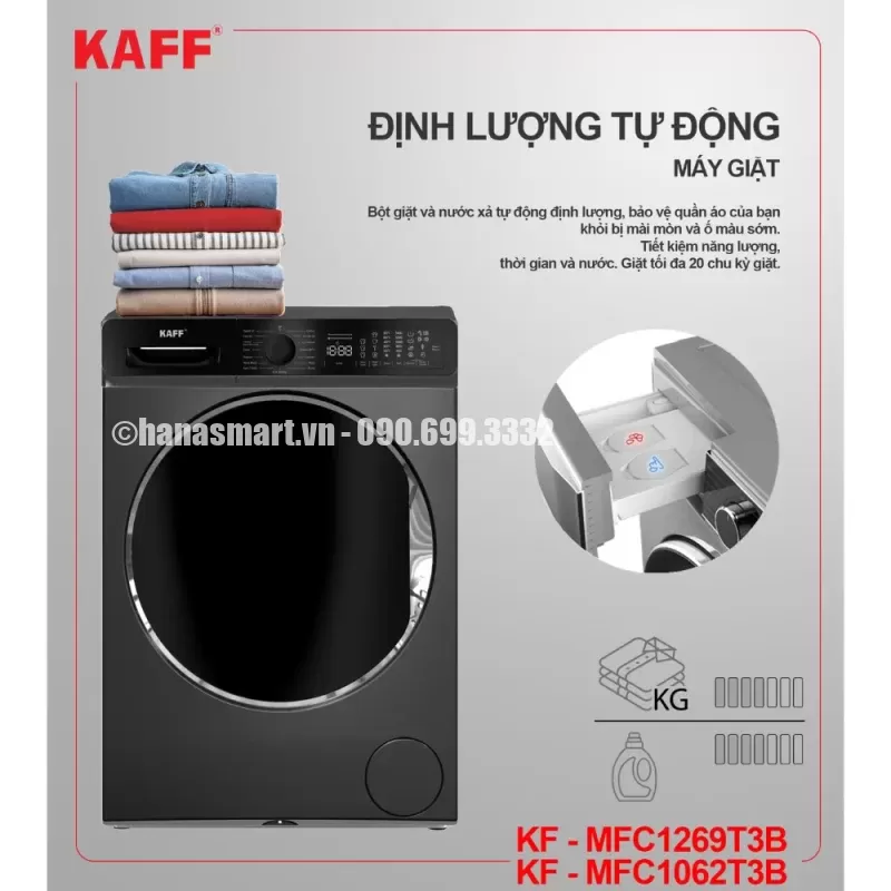 Máy giặt KAFF KF-MFC1269T3B