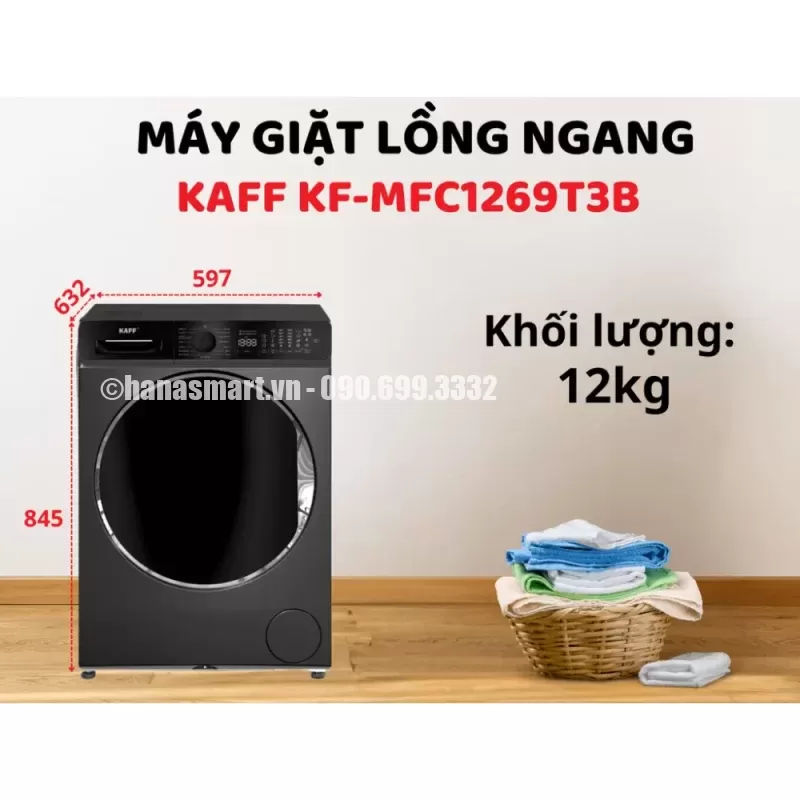 Máy giặt KAFF KF-MFC1269T3B