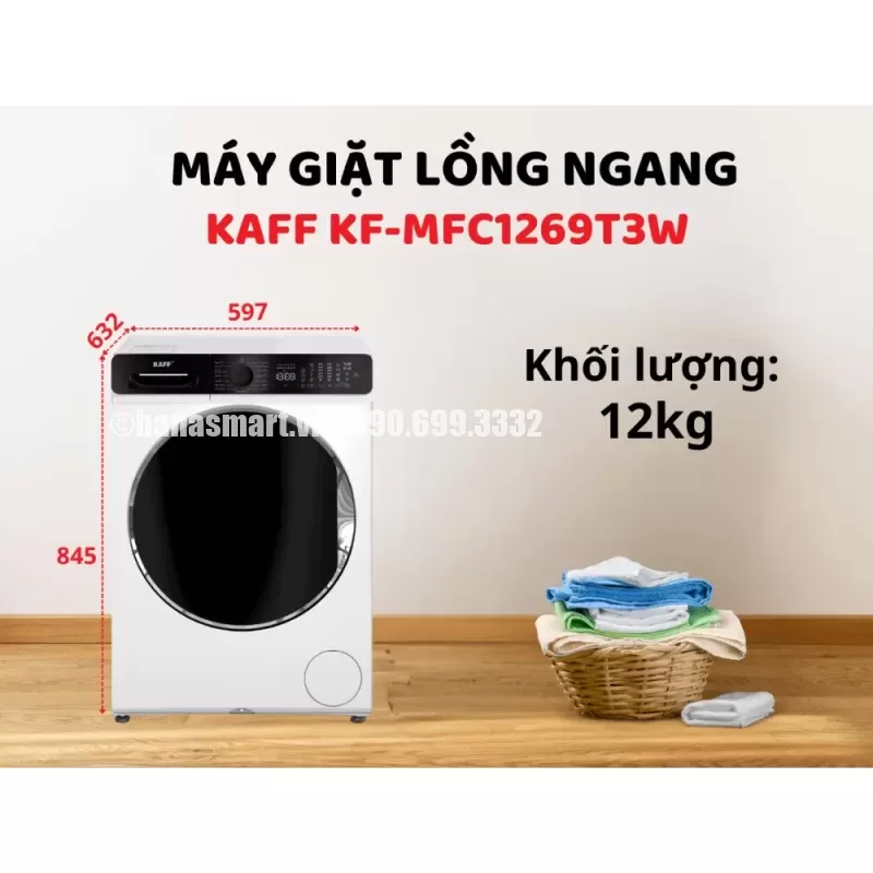 Máy giặt KAFF KF-MFC1269T3W