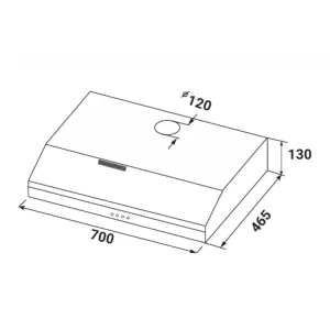 Máy hút mùi KAFF KF-S70HD