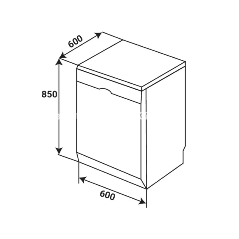 Máy rửa chén KAFF KF-BDWSI12.6