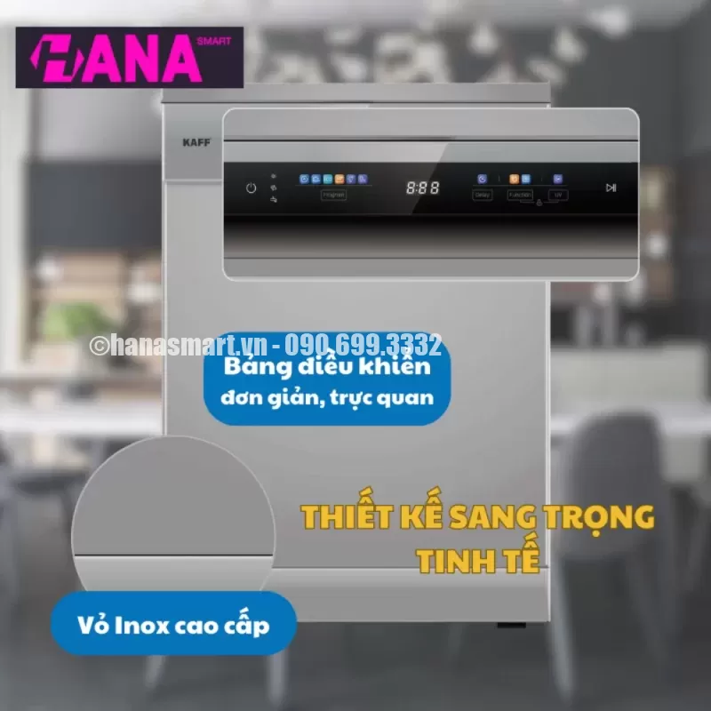 Máy rửa chén KAFF KF-BHMI775YS