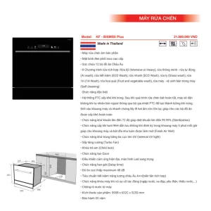 Máy rửa chén KAFF KF-BISMS8 Plus