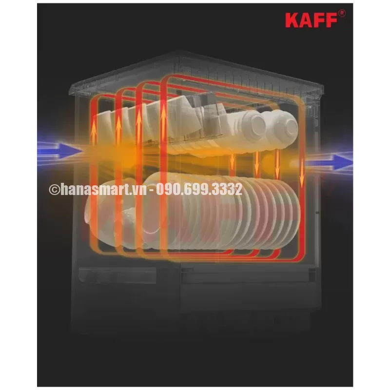 Máy rửa chén KAFF KF-BISMS8 Plus