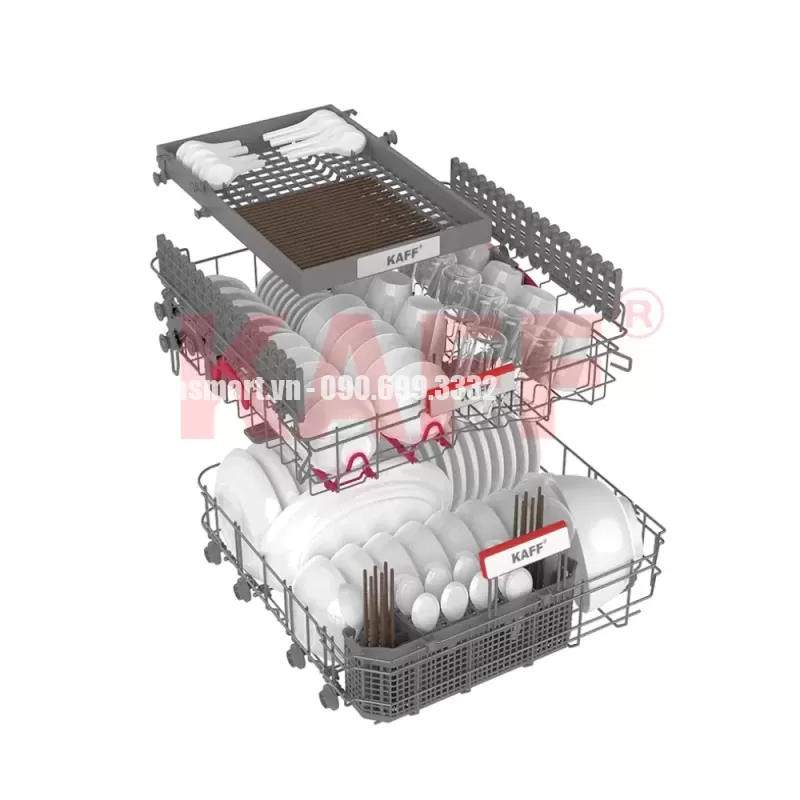 Máy rửa chén KAFF KF-SBL775B New Plus