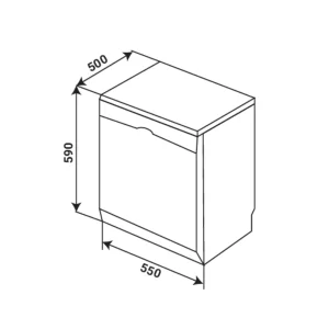 Máy rửa chén KAFF KF-SW800