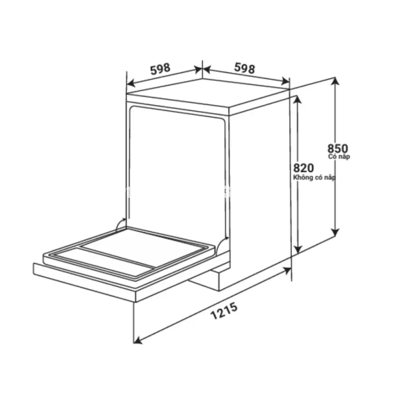 Máy rửa chén KAFF KF-T35HEMERA