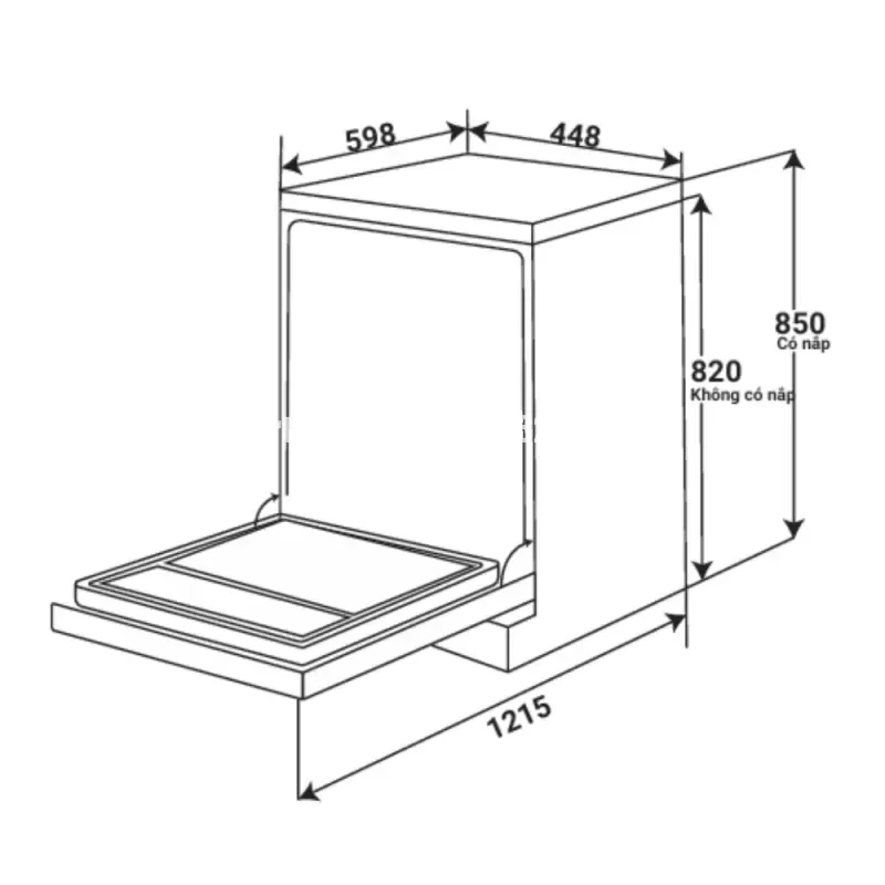 Máy rửa chén KAFF KF-W45A1A401J