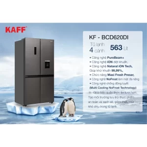 Tủ lạnh side by side KAFF KF-BCD620DI