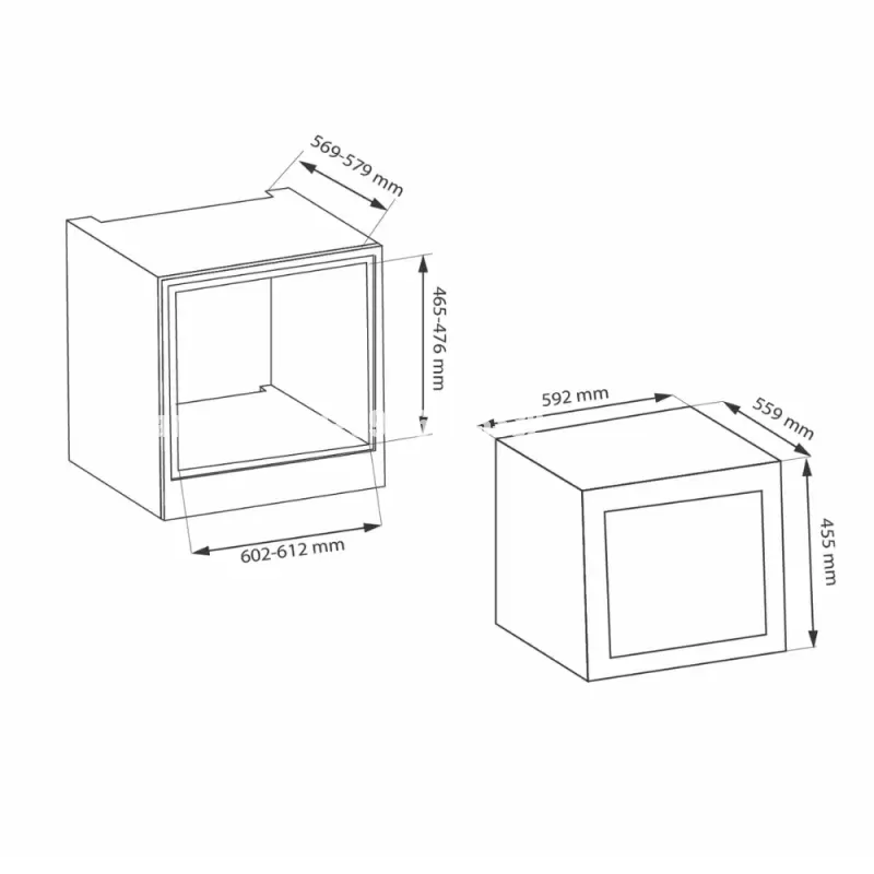 Tủ rượu KAFF KF-BW51L