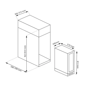 Tủ rượu KAFF KF-BW58L