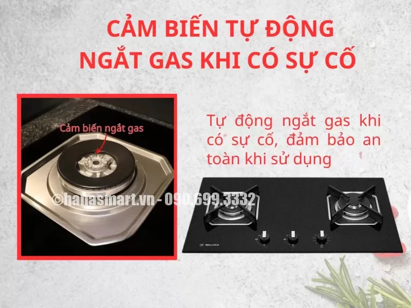 Bếp gas âm Malloca AS 9602B - bep gas am malloca as 9602b6