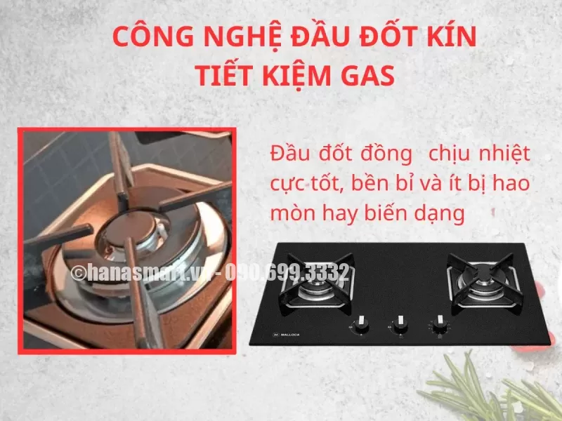 Bếp gas âm Malloca AS 9602B - bep gas am malloca as 9602b8