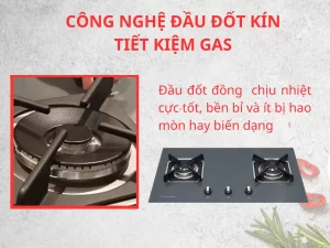 Bếp gas âm Malloca AS 9602DG - bep gas am malloca as 9602dg 2