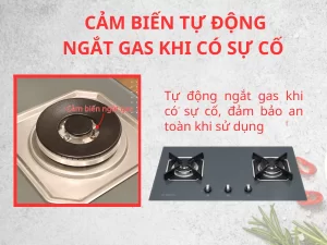 Bếp gas âm Malloca AS 9602DG - bep gas am malloca as 9602dg 3