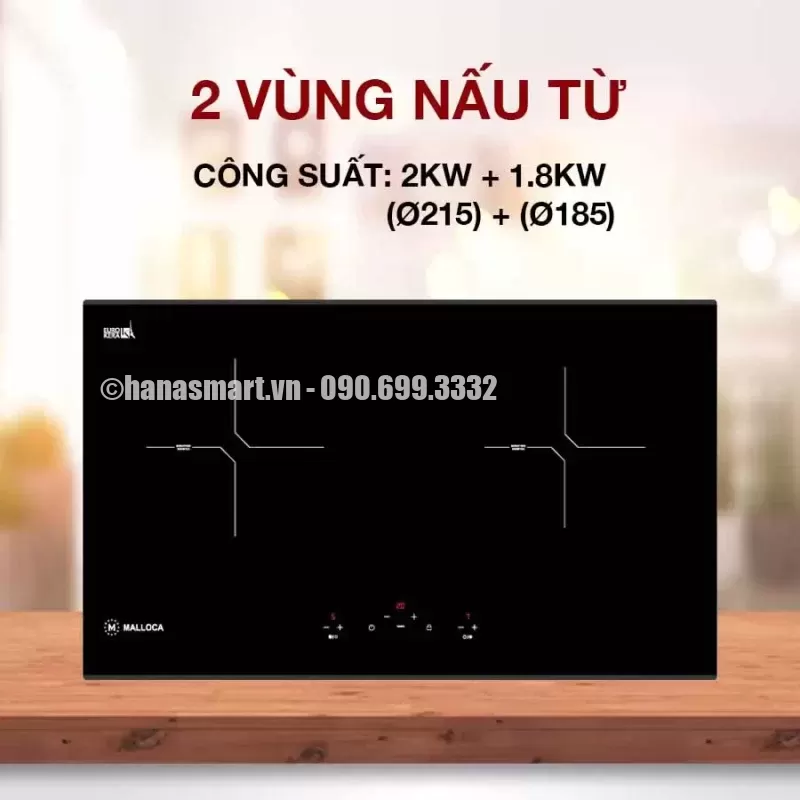 Bếp từ Malloca MH-02I N - bep tu malloca mh 02i n9