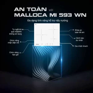 Bếp từ Malloca MI 593 WN - bep tu malloca mi 593 wn 2