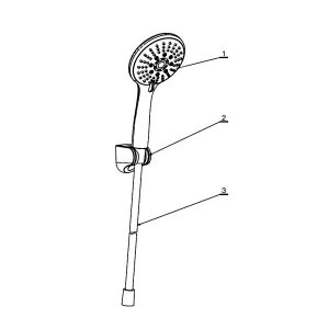 Bộ sen tay Airsense Hafele 485.60.626 - bo sen tay airsense hafele 485 60 6262