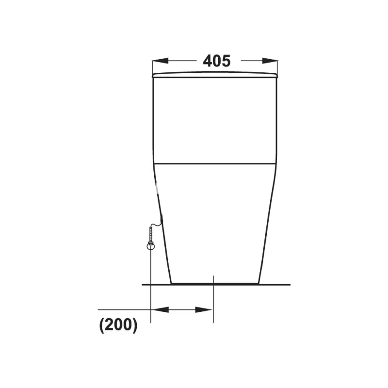 Bồn cầu một khối Sapporo Hafele 588.79.406 - bon cau mot khoi sapporo hafele 588 79 4065