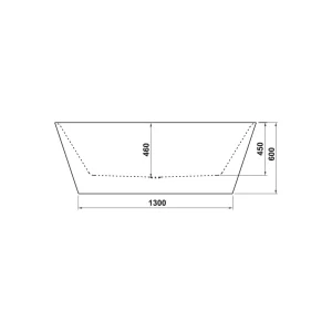 Bồn tắm độc lập Nagoya Hafele 588.99.610 - bon tam doc lap nagoya hafele 588 99 6104