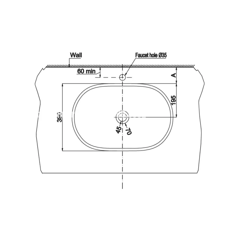 Chậu lavabo đặt bàn Hafele 588.79.030 Sapporo 585 - chau lavabo dat ban hafele 588 79 030 sapporo 5852