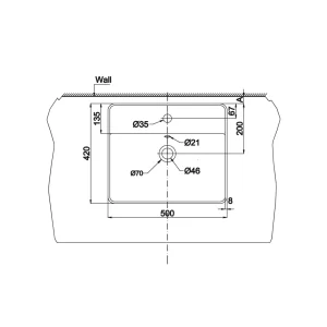 Chậu lavabo đặt bàn Hafele 588.79.032 Sapporo 500 - chau lavabo dat ban hafele 588 79 032 sapporo 500 5