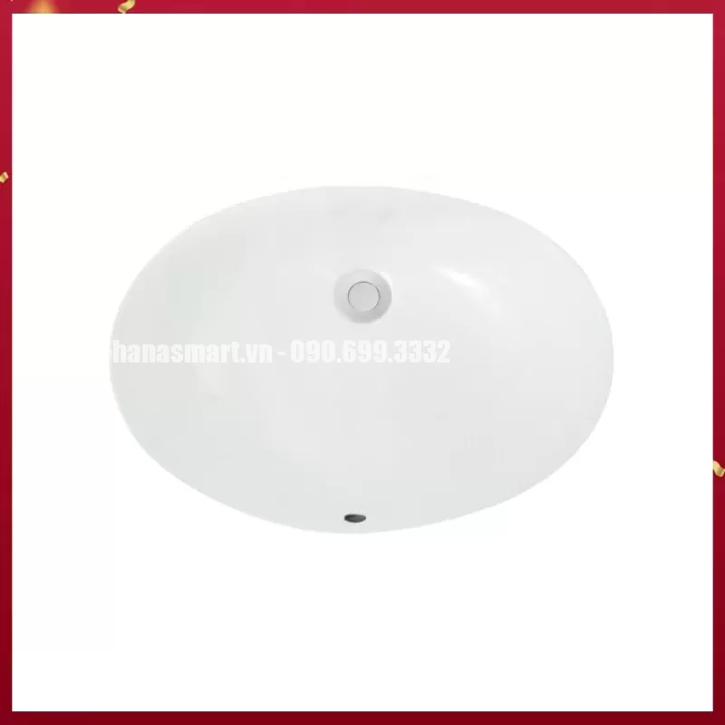 Chậu sứ lavabo âm bàn Hafele 588.79.015 Sapporo 570 - chau su lavabo am ban hafele 588 79 015 sapporo 5706