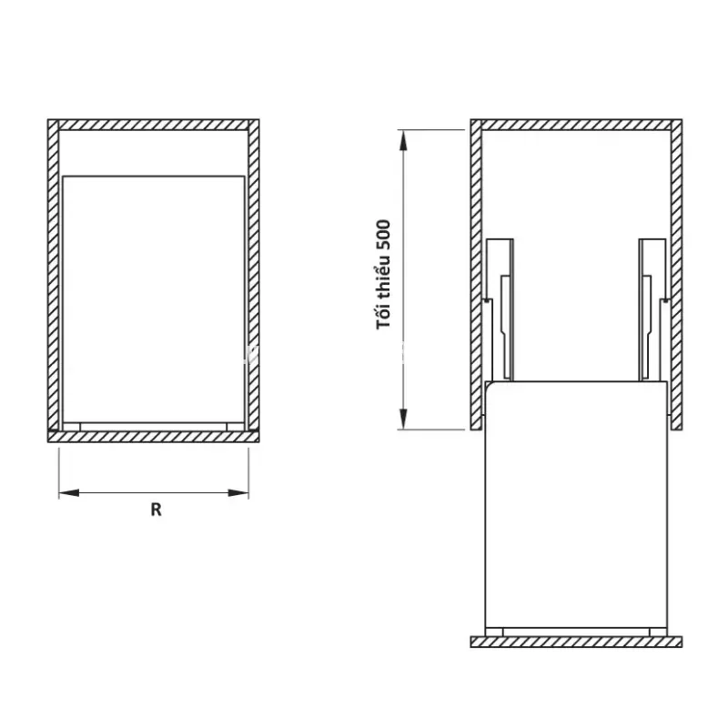 Kệ đựng gia vị Hafele 549.20.032 - ke dung gia vi hafele 549 20 0324