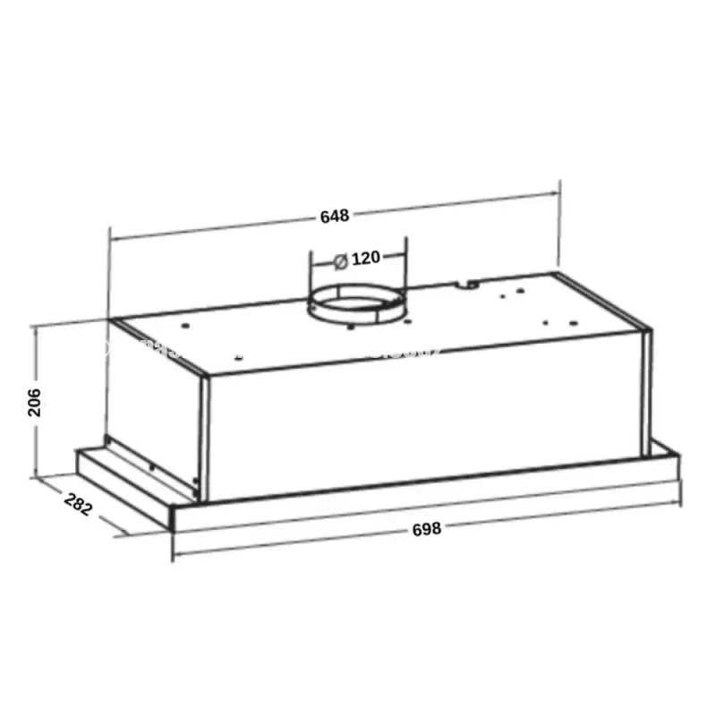 Máy hút mùi âm tủ GrandX GX H70F58G - may hut mui am tu grandx gx h70f58g 3