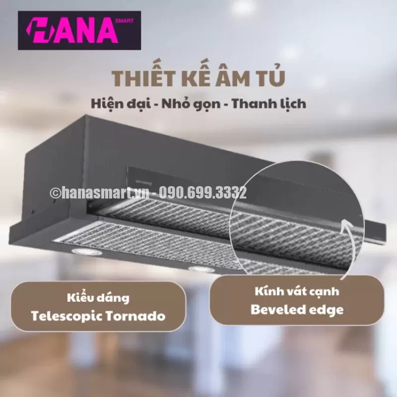 Máy hút mùi âm tủ GrandX GX H70F58G - may hut mui am tu grandx gx h70f58g 5