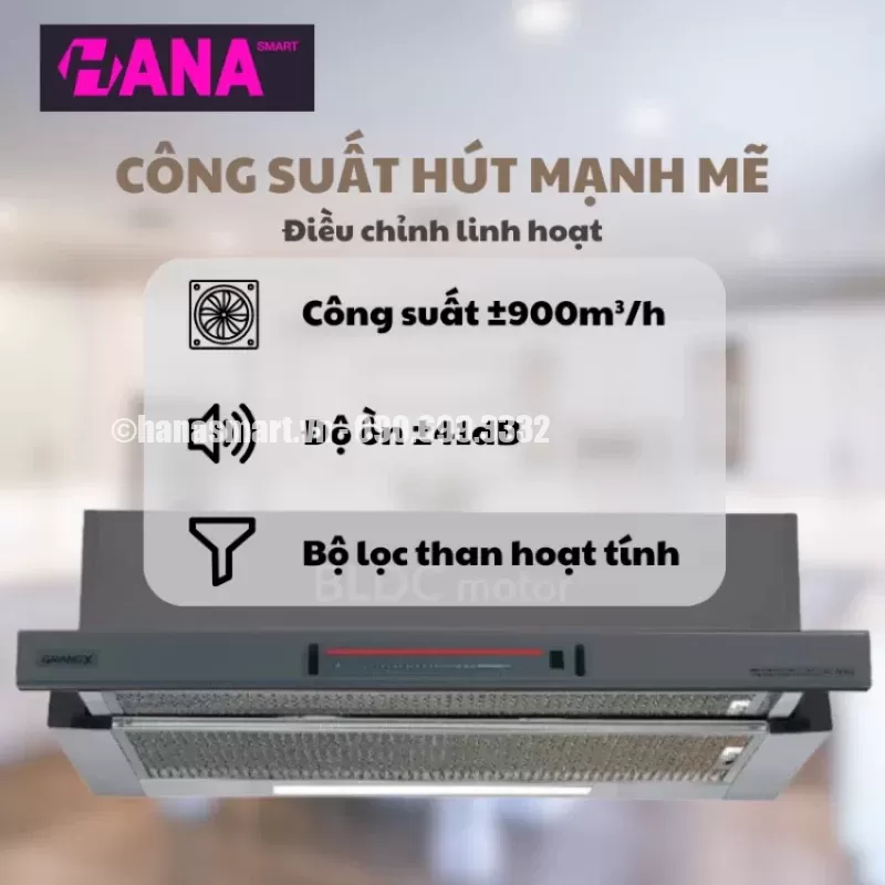 Máy hút mùi âm tủ GrandX GX H70F72G - may hut mui am tu grandx gx h70f72g 2