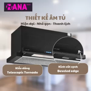 Máy hút mùi âm tủ GrandX GX H70F75B - may hut mui am tu grandx gx h70f75b3