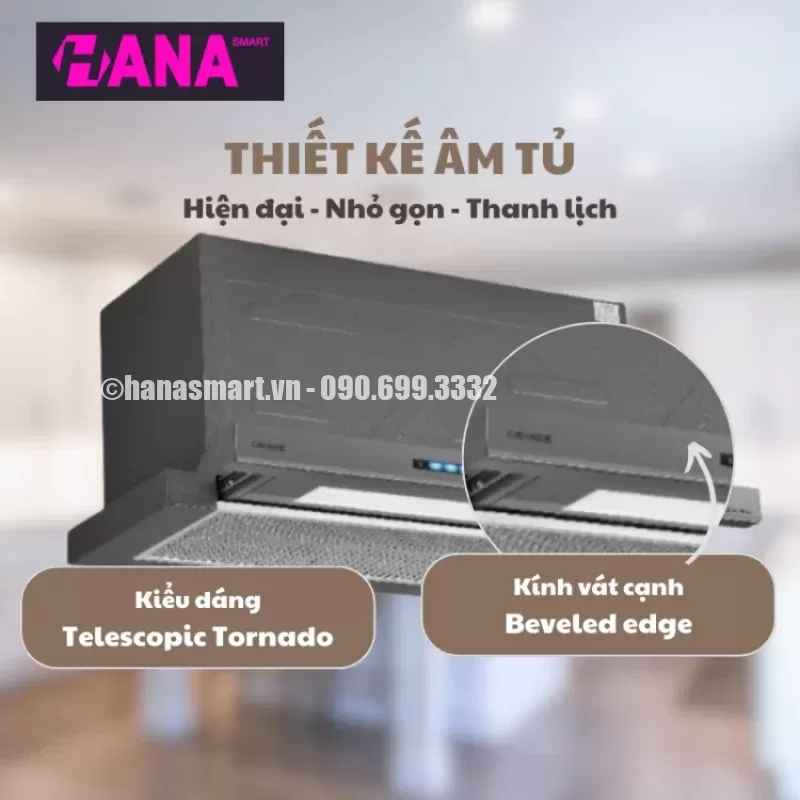 Máy hút mùi âm tủ GrandX GX H70F75G - may hut mui am tu grandx gx h70f75g 6