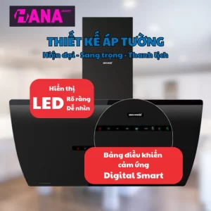 Máy hút mùi áp tường GrandX GX H70F87B - may hut mui ap tuong grandx gx h70f87b 2