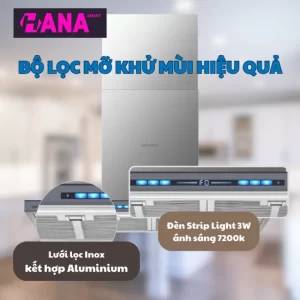 Máy hút mùi áp tường GrandX GX H70T78G - may hut mui ap tuong grandx gx h70t78g 2