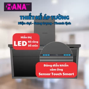 Máy hút mùi áp tường GrandX GX H70T88G - may hut mui ap tuong grandx gx h70t88g 2