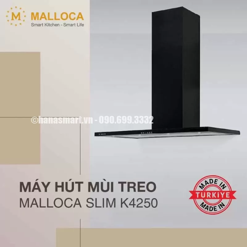 Máy hút mùi đảo Malloca SLIM K-4250 - may hut mui dao malloca slim k 4250 5