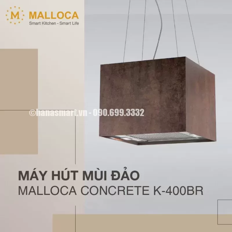 Máy hút mùi Malloca CONCRETE K-400BR - may hut mui malloca concrete k 400br 7