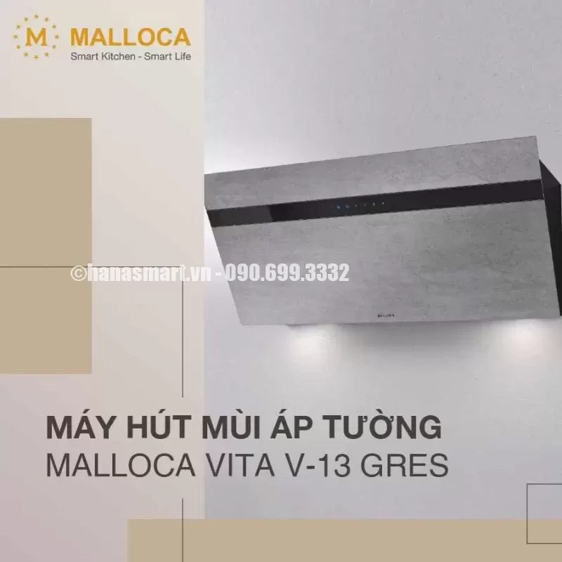 Máy hút mùi Malloca VITA V-13 GRES - may hut mui malloca vita v 13 gres 7