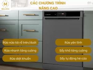 Máy rửa chén Malloca MDW14-BS10TFT - may rua chen malloca mdw14 bs10tft 2