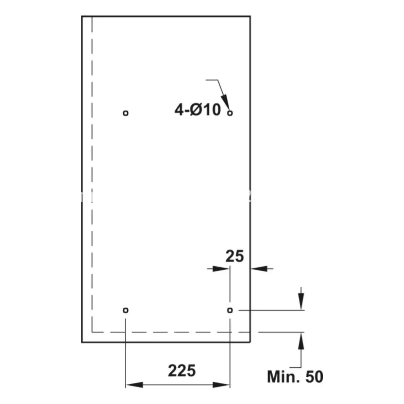 Rổ chén đĩa cố định Hafele 544.40.033 - ro chen dia co dinh hafele 544 40 0334