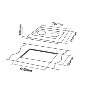 Bếp gas EUROSUN EU-GA287